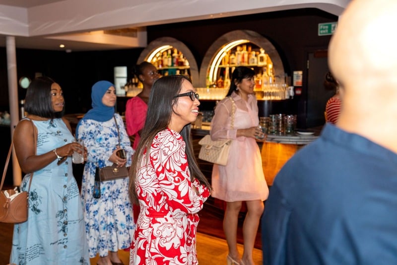 Health campaign guests gathered at The Groucho Club in London